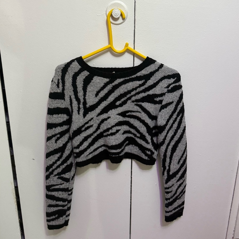 Zebra Sweater by Garage